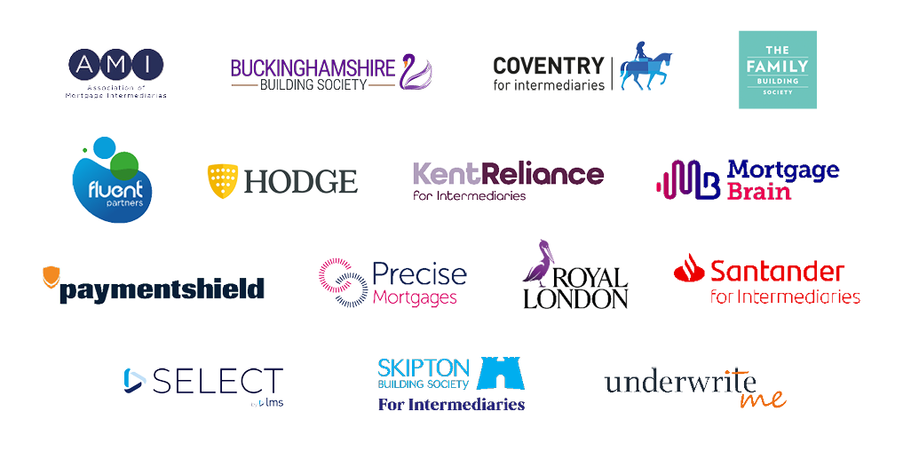 Montage of full colour sponsor logos
