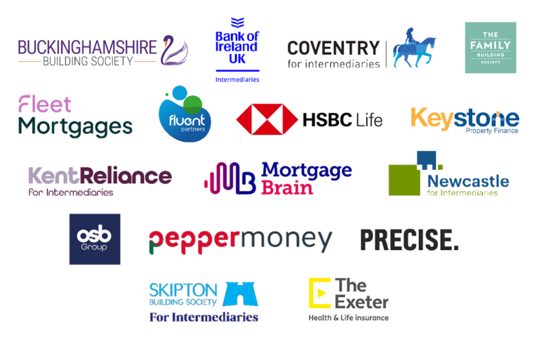 Arrangement of sponsor logos for 2025