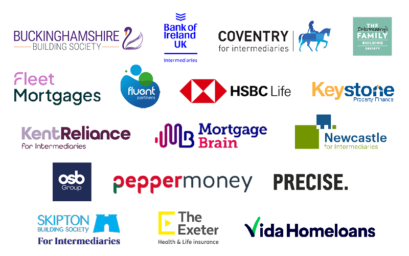 Arrangement of sponsor logos for 2025